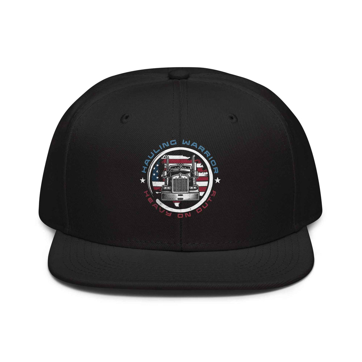 Trucker Flat Brim hat Haulin Warrior