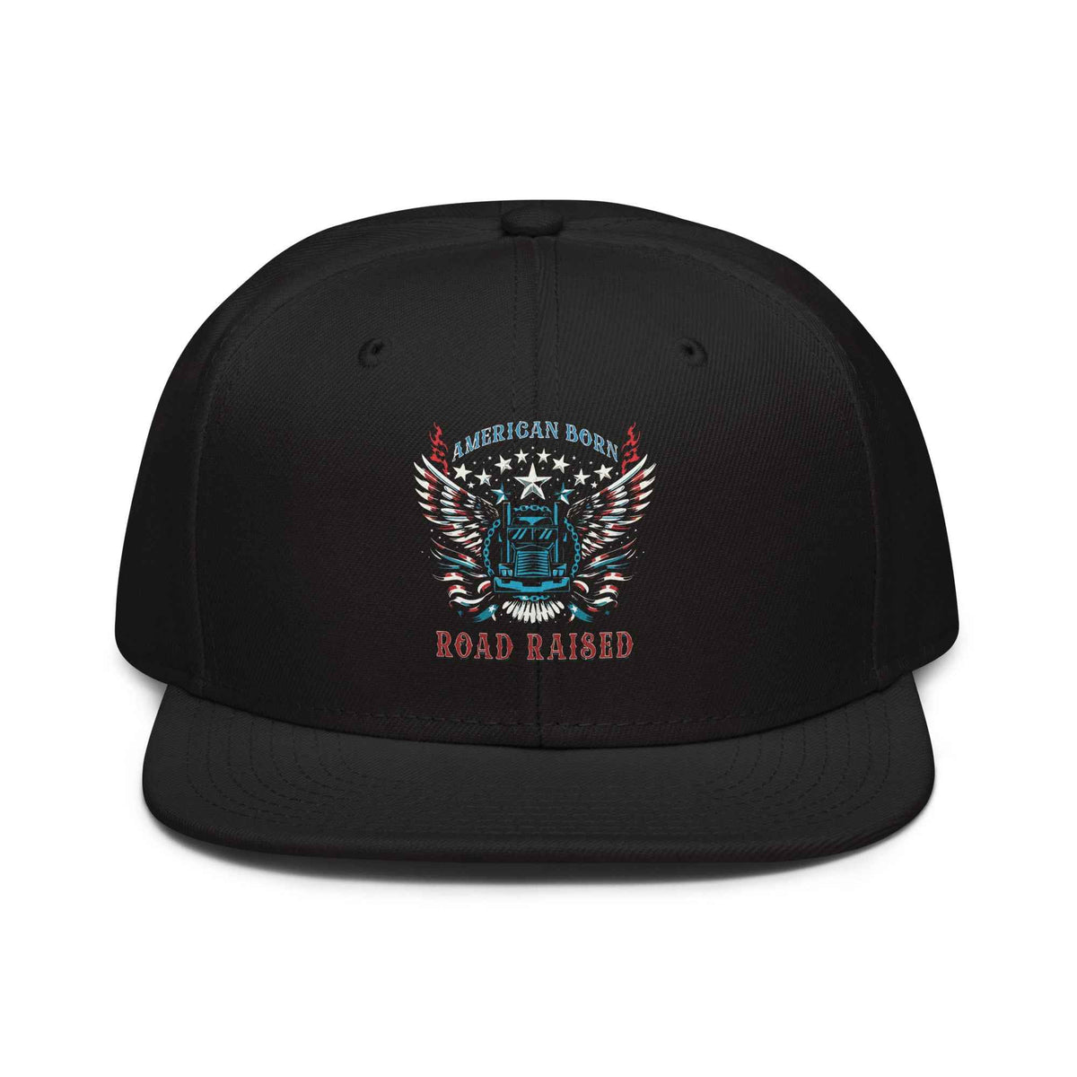 Trucker Flat Brim hat American Made