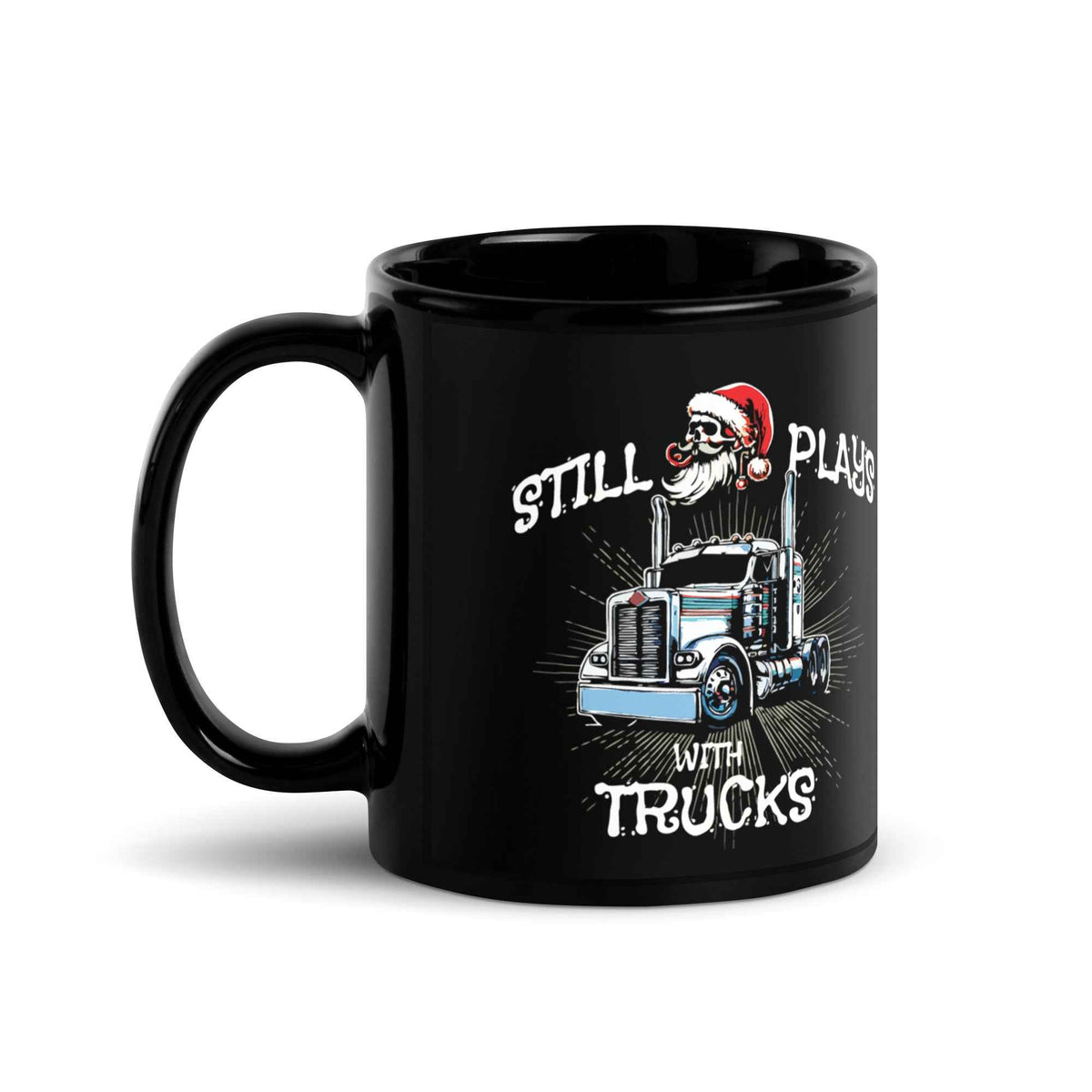 Trucker Mug Still Plays With Trucks
