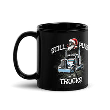 Trucker Mug Still Plays With Trucks
