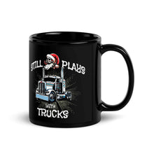 Trucker Mug Still Plays With Trucks