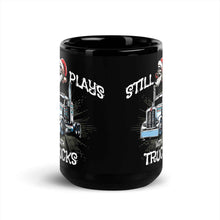 Trucker Mug Still Plays With Trucks
