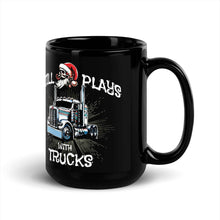 Trucker Mug Still Plays With Trucks