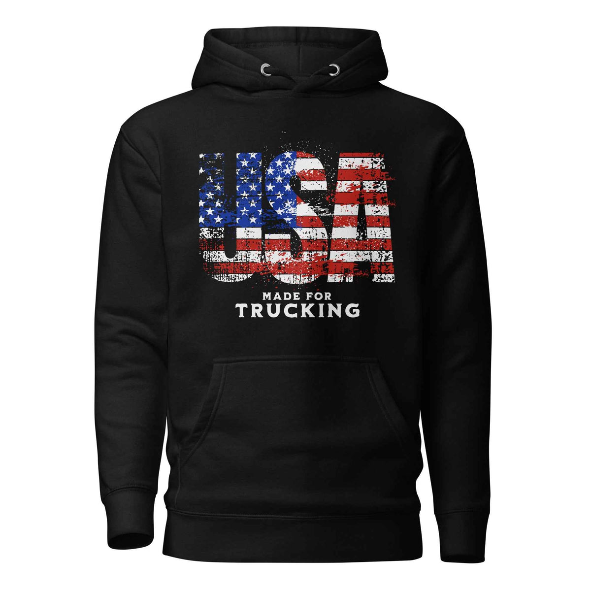 Trucker Hoodie Usa Made For Trucking