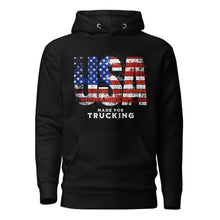 Trucker Hoodie Usa Made For Trucking