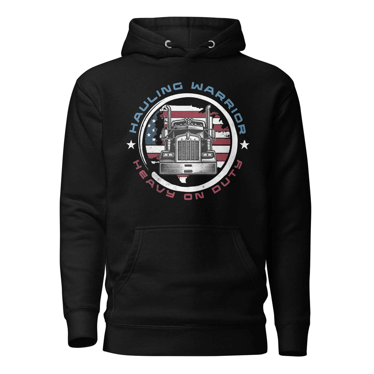 Trucker Hoodie Hauling Warrior