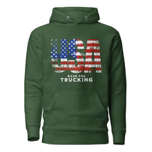 Trucker Hoodie Usa Made For Trucking