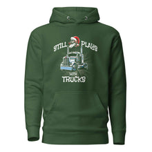 Trucker Hoodie Still Plays With Trucks