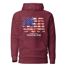 Trucker Hoodie Usa Made For Trucking