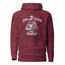 Trucker Hoodie Still Plays With Trucks