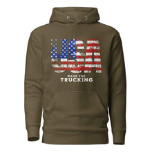 Trucker Hoodie Usa Made For Trucking