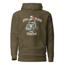 Trucker Hoodie Still Plays With Trucks