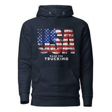 Trucker Hoodie Usa Made For Trucking