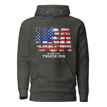 Trucker Hoodie Usa Made For Trucking