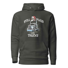 Trucker Hoodie Still Plays With Trucks