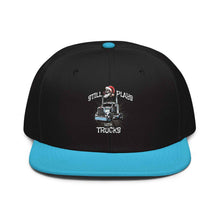 Trucker Flat Brim hat Still Plays With Trucks