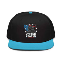 Trucker Flat Brim hat American Proudest Son