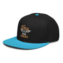 Trucker Flat Brim hat USA Highway Legend