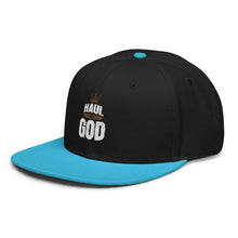 Trucker Flat Brim hat Haul With God