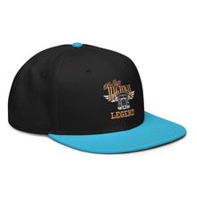Trucker Flat Brim hat USA Highway Legend