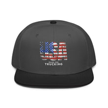 Trucker Flat Brim hat USA Made for Trucking