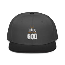 Trucker Flat Brim hat Haul With God