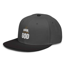 Trucker Flat Brim hat Haul With God