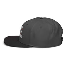 Trucker Flat Brim hat Rather Tired Than Broke