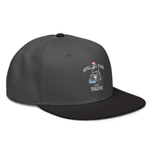 Trucker Flat Brim hat Still Plays With Trucks