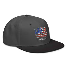 Trucker Flat Brim hat USA Made for Trucking
