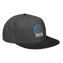 Trucker Flat Brim hat American Proudest Son