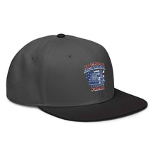 Trucker Flat Brim hat American Made