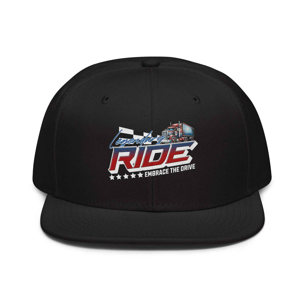 Trucker Flat Brim hat Legendary Ride