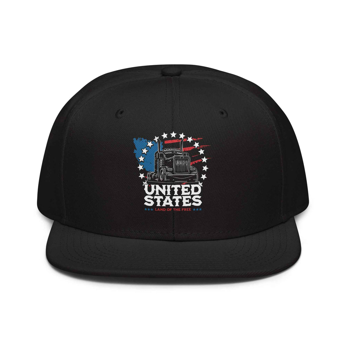Trucker Flat Brim hat American Proudest Son