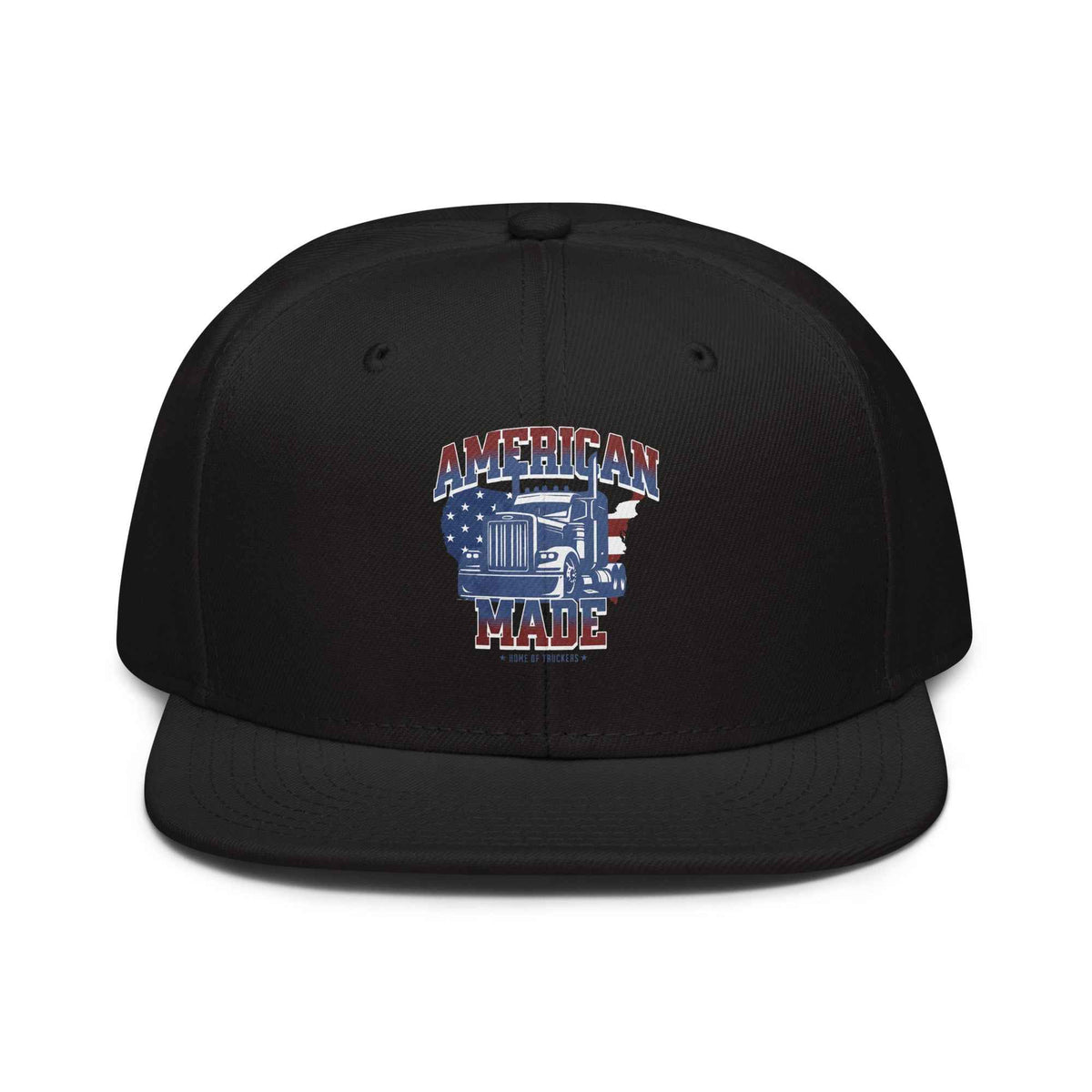 Trucker Flat Brim hat American Made