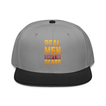 Trucker Flat Brim hat Real Men