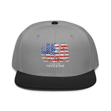 Trucker Flat Brim hat USA Made for Trucking