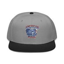 Trucker Flat Brim hat American Made