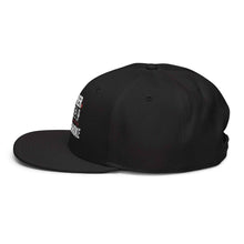 Trucker Flat Brim hat Rather Tired Than Broke