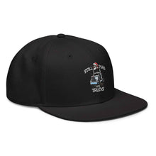Trucker Flat Brim hat Still Plays With Trucks