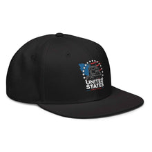 Trucker Flat Brim hat American Proudest Son