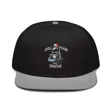 Trucker Flat Brim hat Still Plays With Trucks