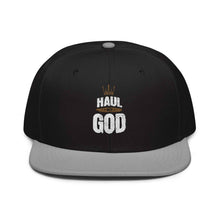 Trucker Flat Brim hat Haul With God