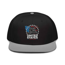 Trucker Flat Brim hat American Proudest Son