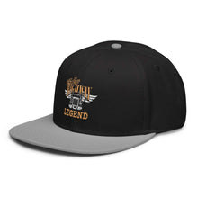 Trucker Flat Brim hat USA Highway Legend