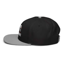 Trucker Flat Brim hat Rather Tired Than Broke