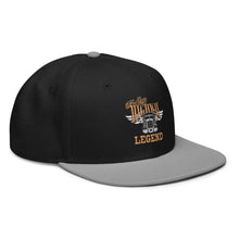 Trucker Flat Brim hat USA Highway Legend