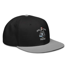 Trucker Flat Brim hat Still Plays With Trucks