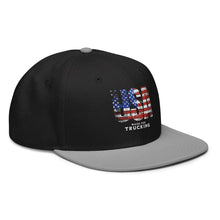 Trucker Flat Brim hat USA Made for Trucking