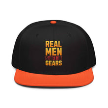 Trucker Flat Brim hat Real Men